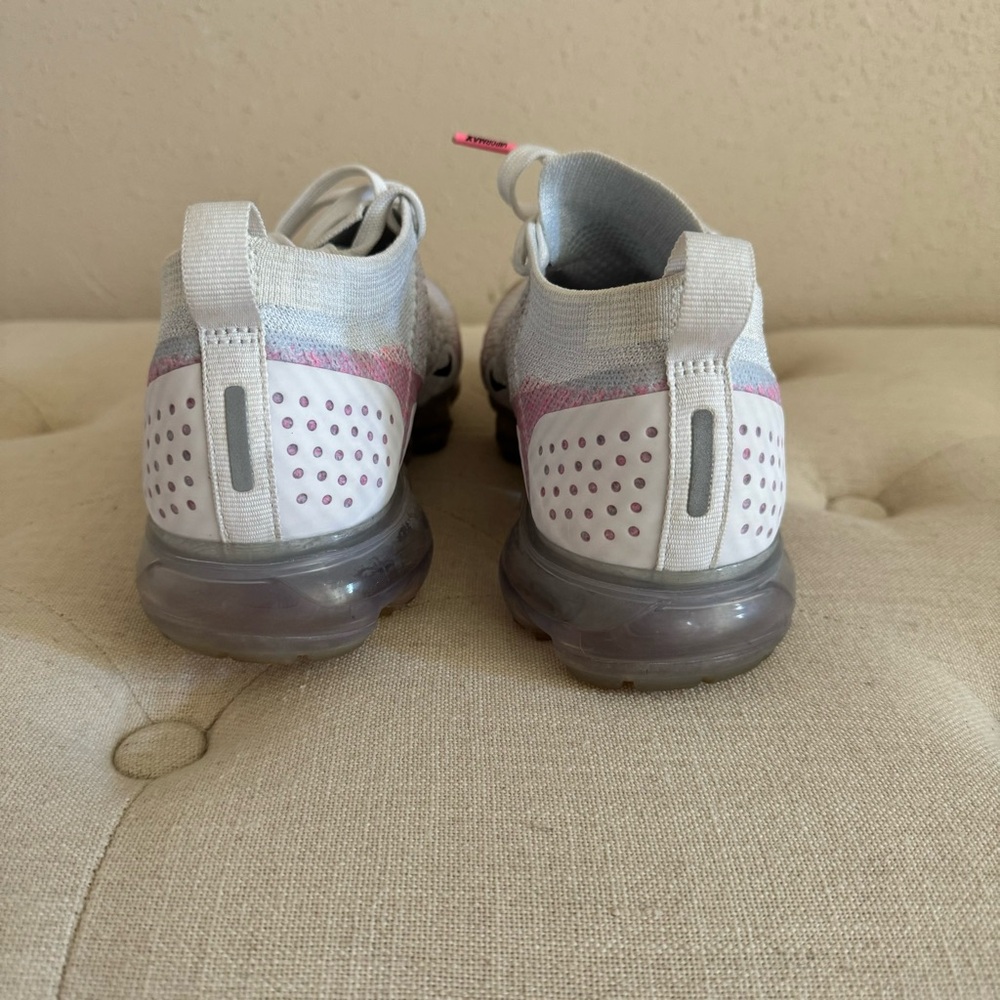 Nike Air Vapormax Flyknit 2 Hydrogen Pink White 7.5 - Picture 6 of 8